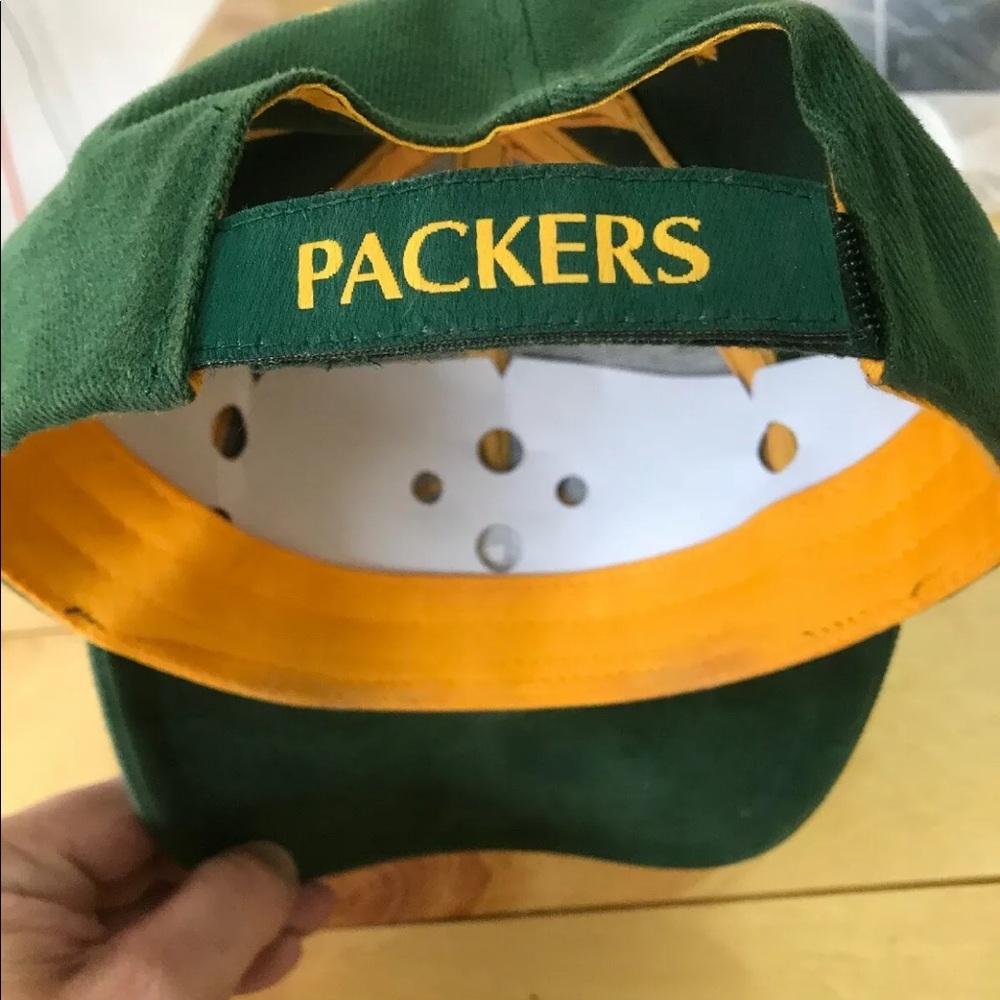 NFL Green Bay Packers Adjustable - Green - Nice - Picture 2 of 2